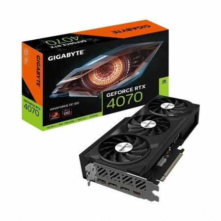 Видеокарта Gigabyte GeForce RTX 4070 (GV-N4070WF3-12G)