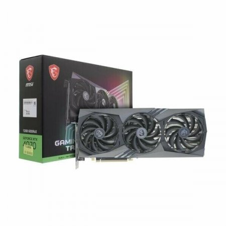 Видеокарта MSI GeForce RTX 4070 GAMING X SLIM (RTX 4070 GAMING X SLIM 12G)