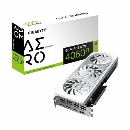 Видеокарта Gigabyte GeForce RTX 4060 Ti AERO OC (GV-N406TAERO OC-8GD)