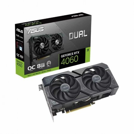 Видеокарта Asus GeForce RTX 4060 OC Edition 8GB GDDR6 DUAL-RTX4060-O8G (90YV0JC0-M0NA00)