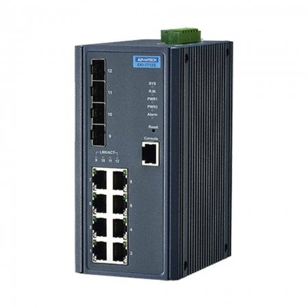 Промышленный коммутатор Advantech EKI-7712E-4F-AE