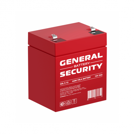 Аккумулятор General Security GSL5-12