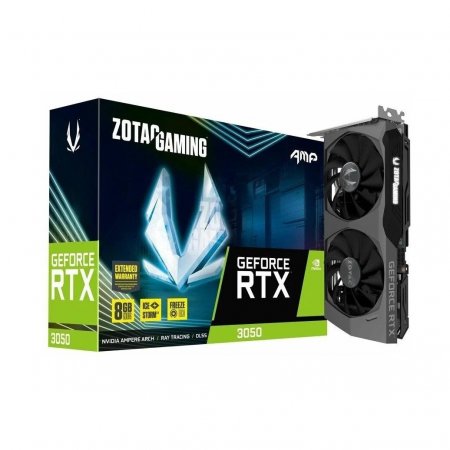 Видеокарта Zotac GAMING GeForce RTX 3050 AMP (ZT-A30500F-10M)