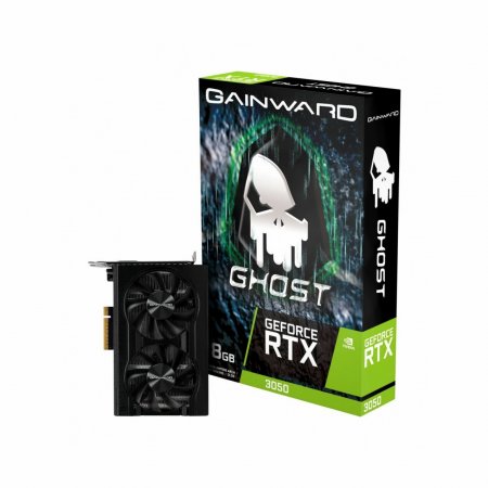 Видеокарта Gainward nVidia GeForce RTX 3050 Ghost 8Gb (NE63050018P1-1070B)