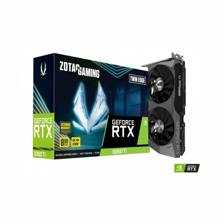 Видеокарта Zotac GAMING GeForce RTX 3060 Ti Twin Edge OC LHR (ZT-A30610H-10MLHR)