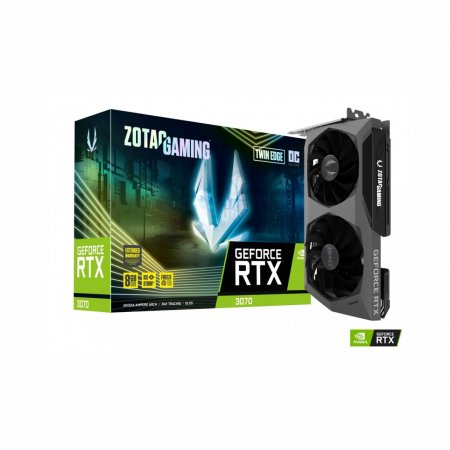 Видеокарта Zotac GAMING GeForce RTX 3070 Twin Edge OC LHR (ZT-A30700H-10PLHR)