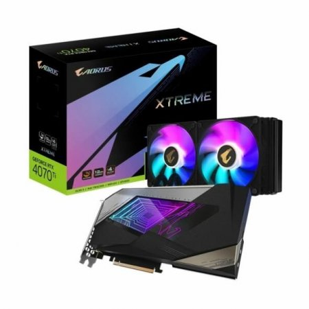 Видеокарта Gigabyte GeForce RTX 4070 Ti 12Gb (GV-N407TAORUSX W-12GD)