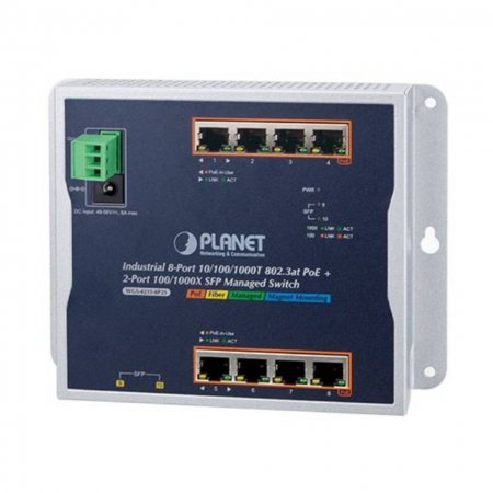 Коммутатор Planet WGS-4215-8HP2S