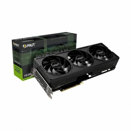 Видеокарта Palit GeForce RTX 4080 JETSTREAM 16 ГБ (NED4080019T2-1032J)