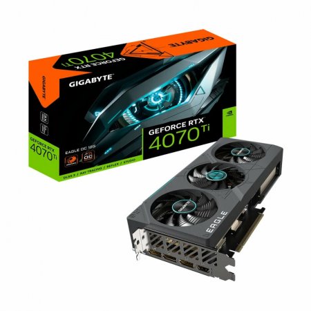 Видеокарта Gigabyte GeForce RTX 4070 Ti EAGLE OC (GV-N407TEAGLE OC-12GD)
